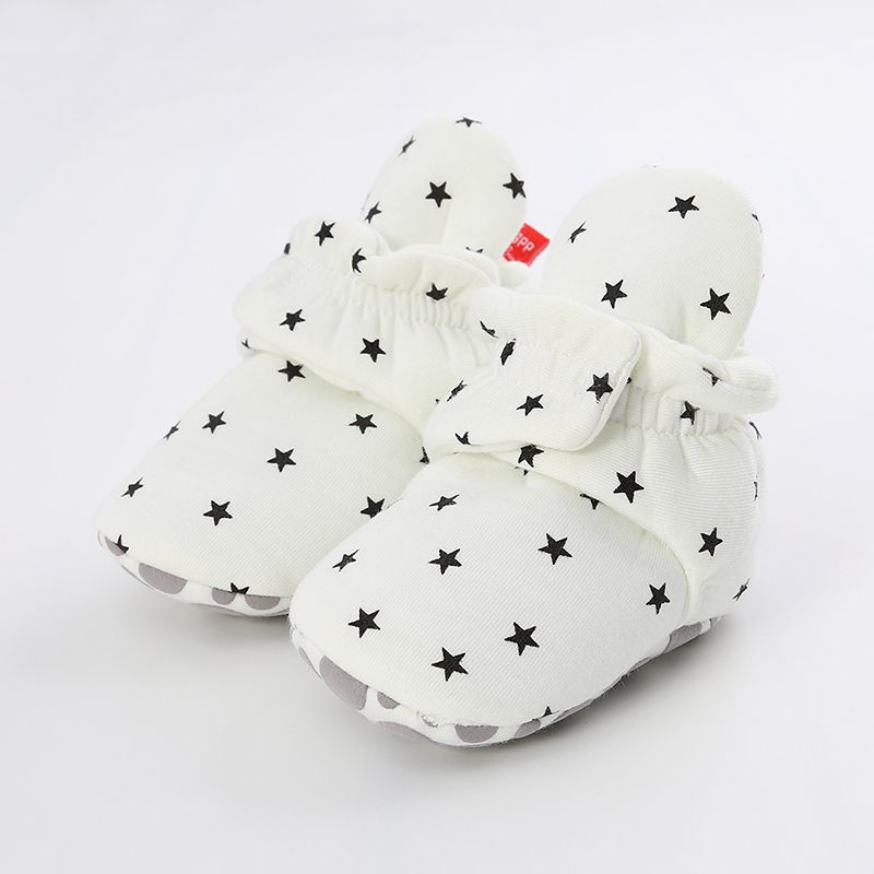 Baby & Toddler Stars Print Velcro Prewalker Shoes