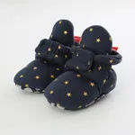 Baby & Toddler Stars Print Velcro Prewalker Shoes Deep Blue