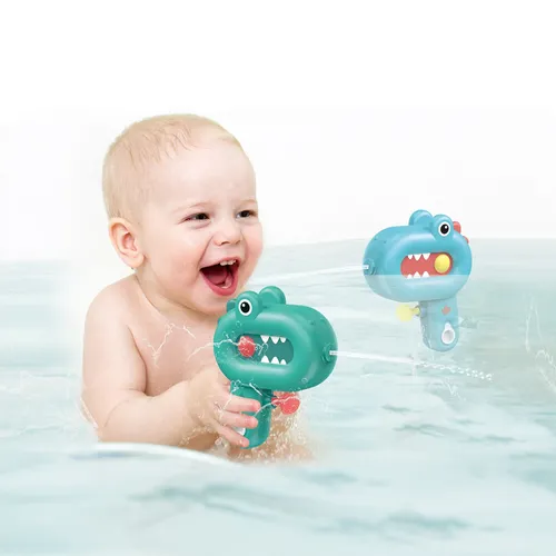 Bathroom Water Play Toys, Animal Shape Mini Water Gun for Kids/Toddlers
