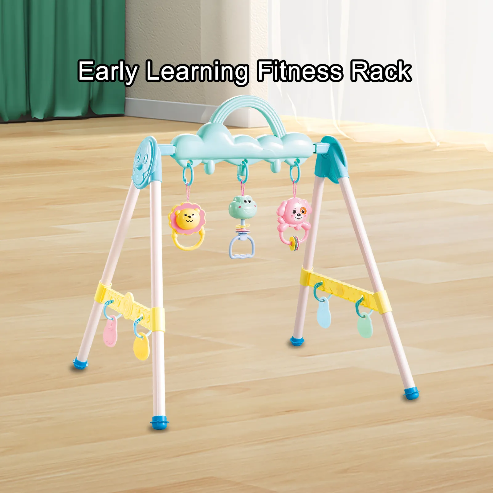 Desenvolvimento Cognitivo do Bebê e Aprendizagem Precoce Fitness Rack  image 4