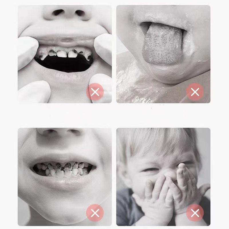 

100% Food-Grade Silicone Baby Toothbrush