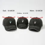 dad mom and baby Astronaut Print Washed 100% Cotton Baseball Cap  image 6