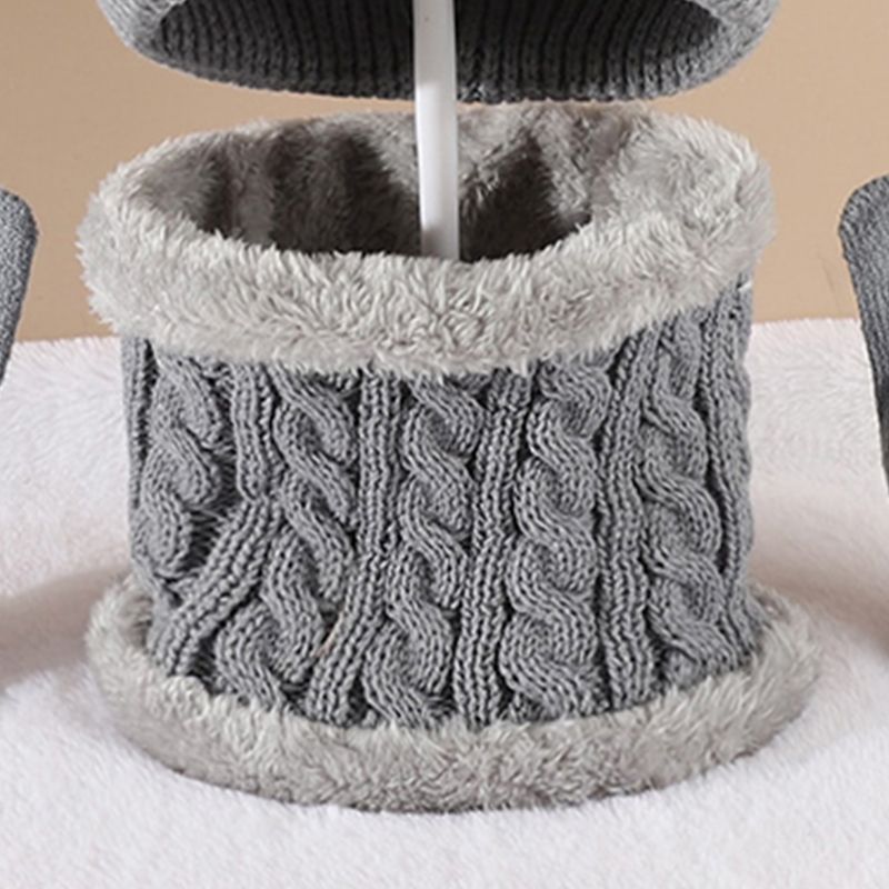 Three Essential Sets For Children To Keep Warm In Winter, Hat + Scarf + Gloves