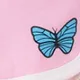 Toddler Girl Butterfly Print Shorts Pink
