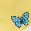 Enfant en bas âge Fille Décontracté Papillon Shorts Jaune