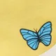 Kleinkinder Mädchen Lässig Schmetterling Shorts gelb