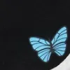Enfant en bas âge Fille Décontracté Papillon Shorts Noir