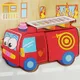 Rompecabezas de madera en 3d, juguetes para niños, rompecabezas de animales de dibujos animados en 3d de madera, juguetes educativos para edades tempranas para niños de inteligencia Rojo