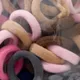 Pack de 100 bonitas cintas para el pelo para niña Bloque de color