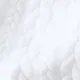 Bebé Chica Costura de tela Flor rota Informal Manga larga Monos Blanco