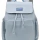 Multi-compartment Diaper Bag Backpack Large Capacity Multifunction Mommy Maternity Bag Backpack Bluish Grey