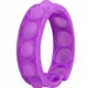 Kids Wristband Bracelets Toys Stress Relief Toy Fidget Sensory Toy Kids Silicone Play Educational Toy Purple