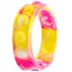 Kids Wristband Bracelets Toys Stress Relief Toy Fidget Sensory Toy Kids Silicone Play Educational Toy Color-A