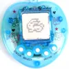 gioco di portachiavi per animali domestici digitali elettronici virtuali macchina da gioco portatile retrò nostalgico gioco di portachiavi per animali domestici digitali elettronici virtuali giocattoli elettronici per bambini Blu