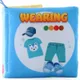 Baby Cloth Book Baby Early Education Cognition Farm Animal Vegetable Animals Wearing Transportation Sea World Cloth Book Verde Menta