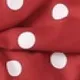 2pcs Baby Girl Allover Dots Bowknot Sleeveless Spaghetti Strap Romper with Headband Set Red