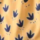 2pcs Kid Girl Bowknot Design Sleeveless Tee and Allover Print Shorts Set Yellow