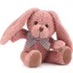 Coelho de pelúcia fofo brinquedos de animais de pelúcia orelha longa coelho coelho bonecas de brinquedo 12.6 polegadas Vermelho