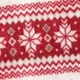 Toddler Boy/Girl Preppy style Snowflake Pattern Fleece Pullover Sweatshirt Red