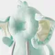 Baby-Kopfschutzpolster Hochelastisches atmungsaktives Kleinkind-Kopfschutzpolster Kissen Anti-Fall-Kopfschutzpolster minzgrün