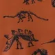 2 pièces Bébé Garçon Dinosaure Décontracté Manches longues ensemble pour bébé Marron