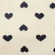 Muttertag Baby Girl Naia™ Heart Print Flutter-Sleeve Strampler Aprikose