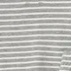 2pcs Baby/Toddler Stripe Raglan Sleeve Cotton Sweatshirt and Pants Set Flecked Grey