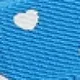 Niño pequeño / niña Patrón cardíaco Elástico Ajustable Cintura elástica Azul Claro