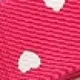 Niño pequeño / niña Patrón cardíaco Elástico Ajustable Cintura elástica Rosa caliente