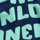 2pcs Kid Boy Allover Letter Print Short-sleeve Shirt and Shorts Set Green