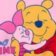 Disney Winnie the Pooh Kid Girl Character Print Long-sleeve Sweatshirt Pink