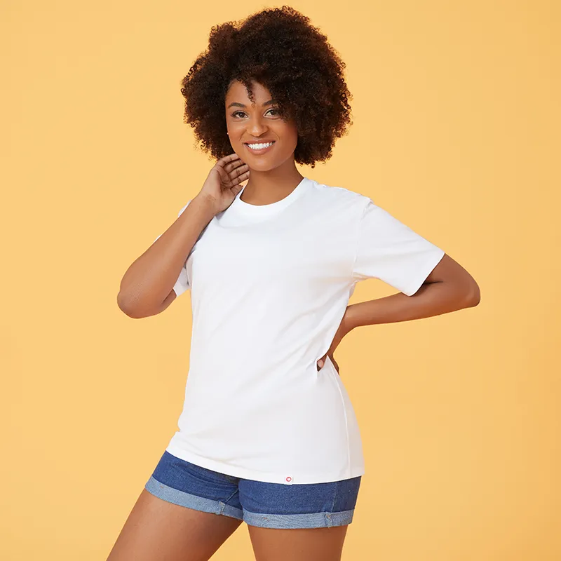 Go-Neat Water Repellent and Stain Resistant Family Matching Solid Short-sleeve Tee big image 10