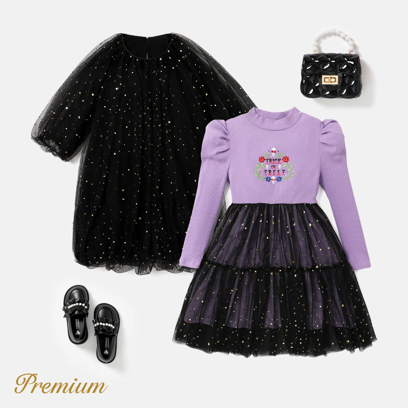 Toddler/Kid Girl Elegant Trendy Halloween Fairy Dress