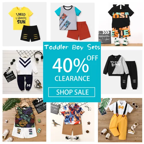 Toddler Boy Sets 40% OFF Clearance Sale