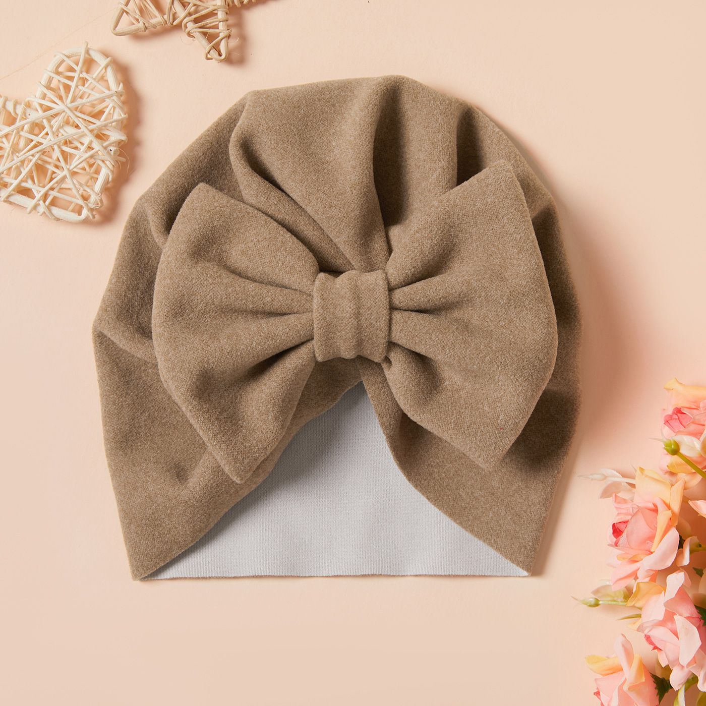 Chapeau Bébé Solide Bowknot