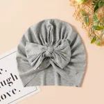 Baby / Toddler Bowknot Hat Light Grey