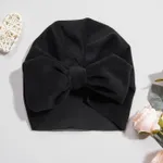 Baby / Toddler Solid Bowknot Hat Black