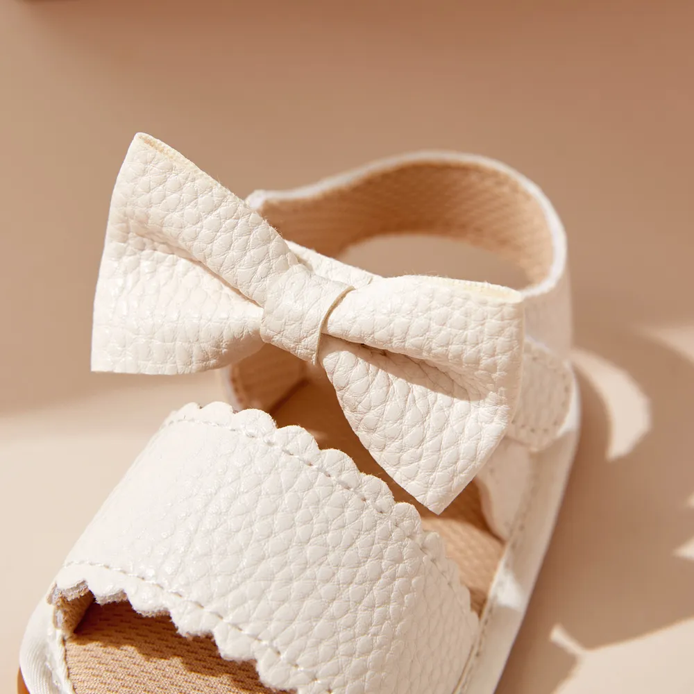 Neonato Ragazza Dolce Stampa fiocco Scarpe primi passi big image 3