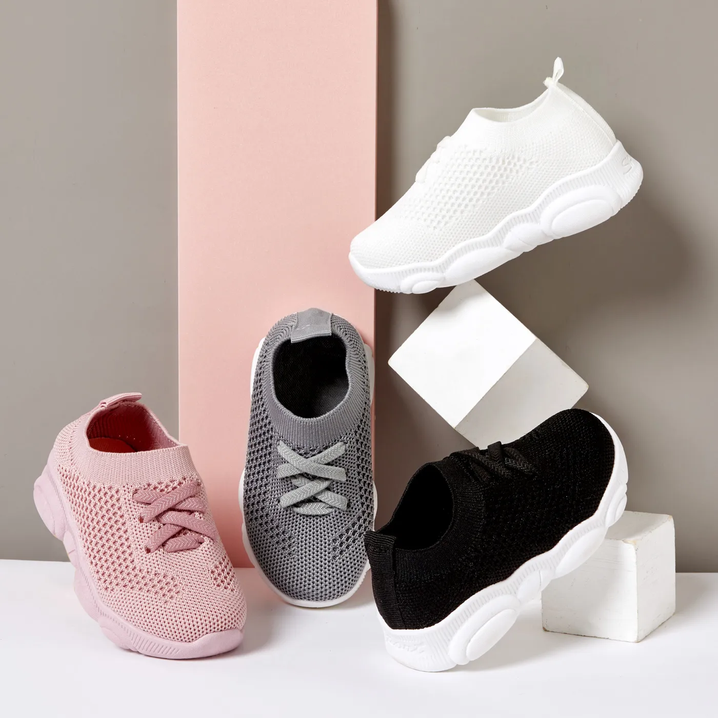 Children's shoes Unisex Sports  Knitted fabric Sports shoes