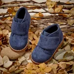 Toddler / Kid Big Velcro Closure Royal Blue Boots  image 2