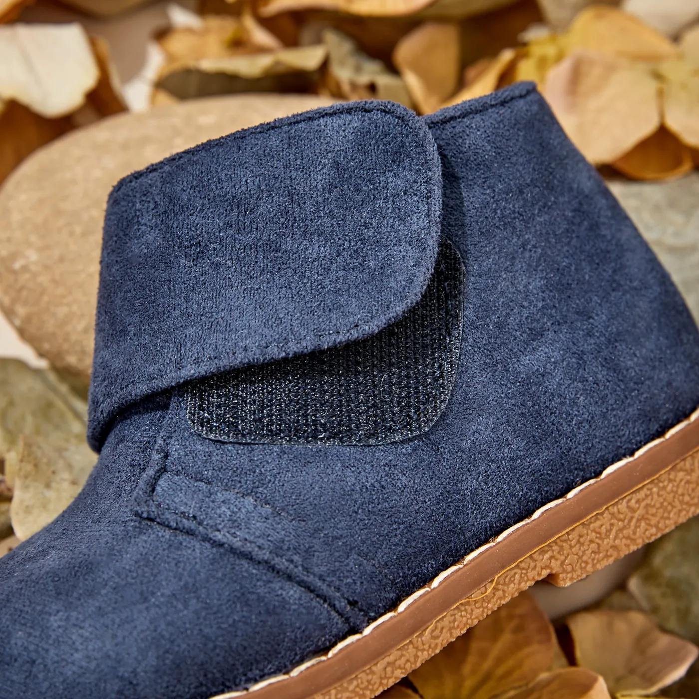 Toddler / Kid Big Velcro Closure Royal Blue Boots  image 4