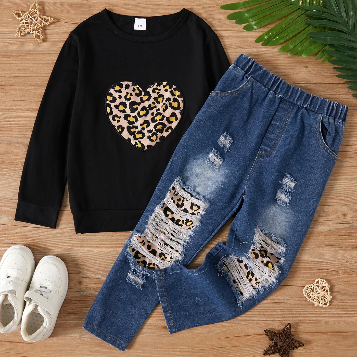 Kid Girl Leopard Suits