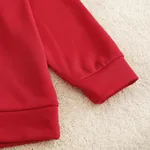 2-piece Kid Boy Ball Print Pullover Sweatshirt and Colorblock Pants Set  image 6