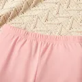 Toddler Girl Casual Solid Color Casual Pants  image 4