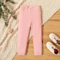 Toddler Girl Casual Solid Color Casual Pants  image 1