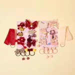 18pcs/set Multi-style Hair Accessory Sets for Girls (The opening direction of the clip is random)  image 4
