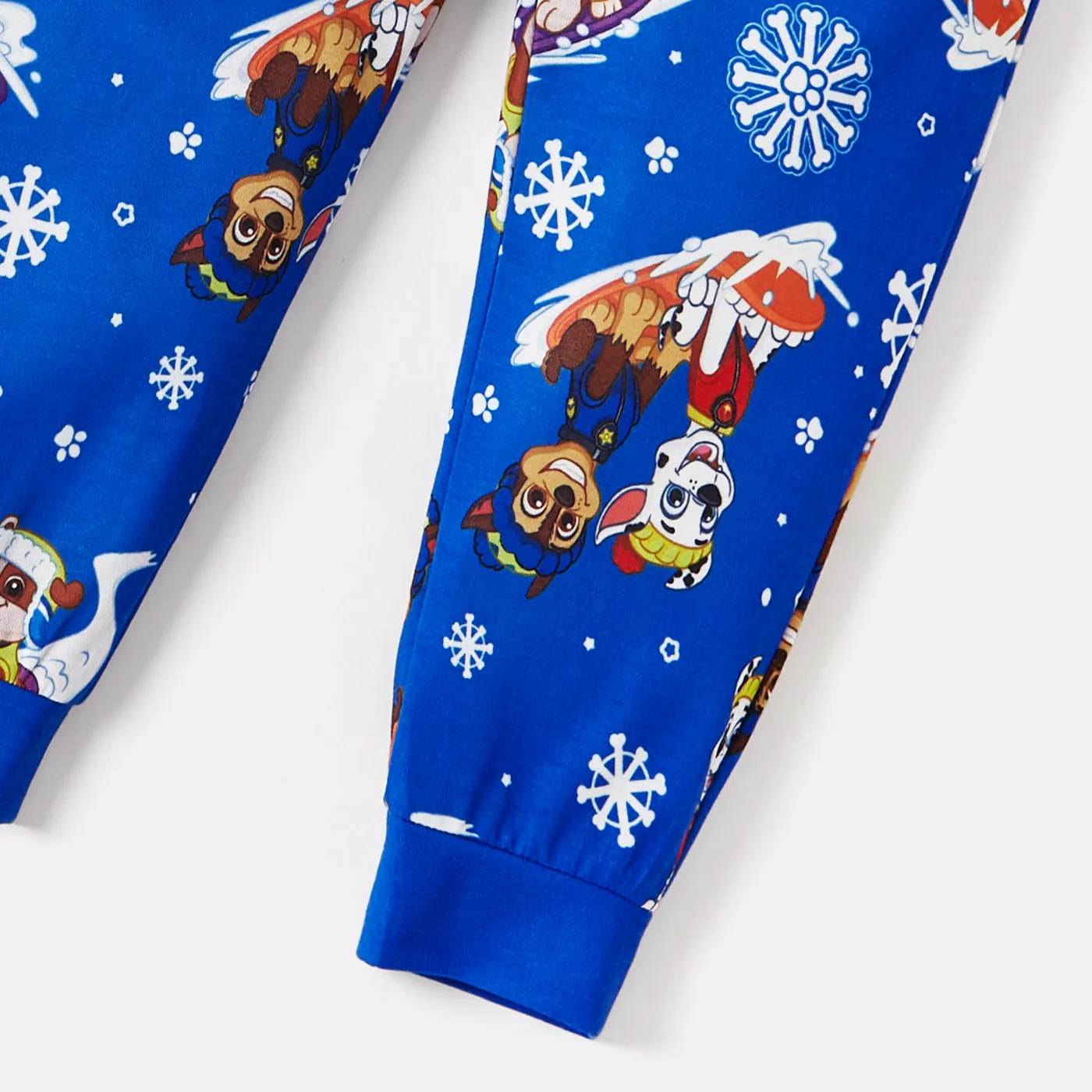 PAW Patrol Big Graphic Christmas Family Matching Pajamas Sets(Flame Resistant) Multi-color image 4