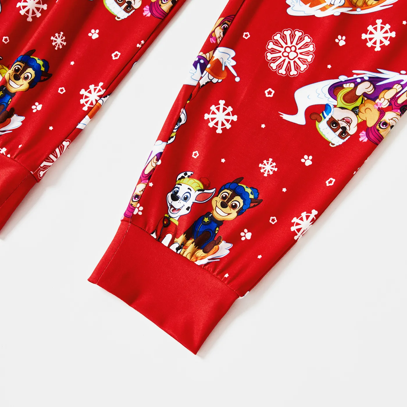PAW Patrol Big Graphic Christmas Family Matching Pajamas Sets(Flame Resistant) Multi-color image 5
