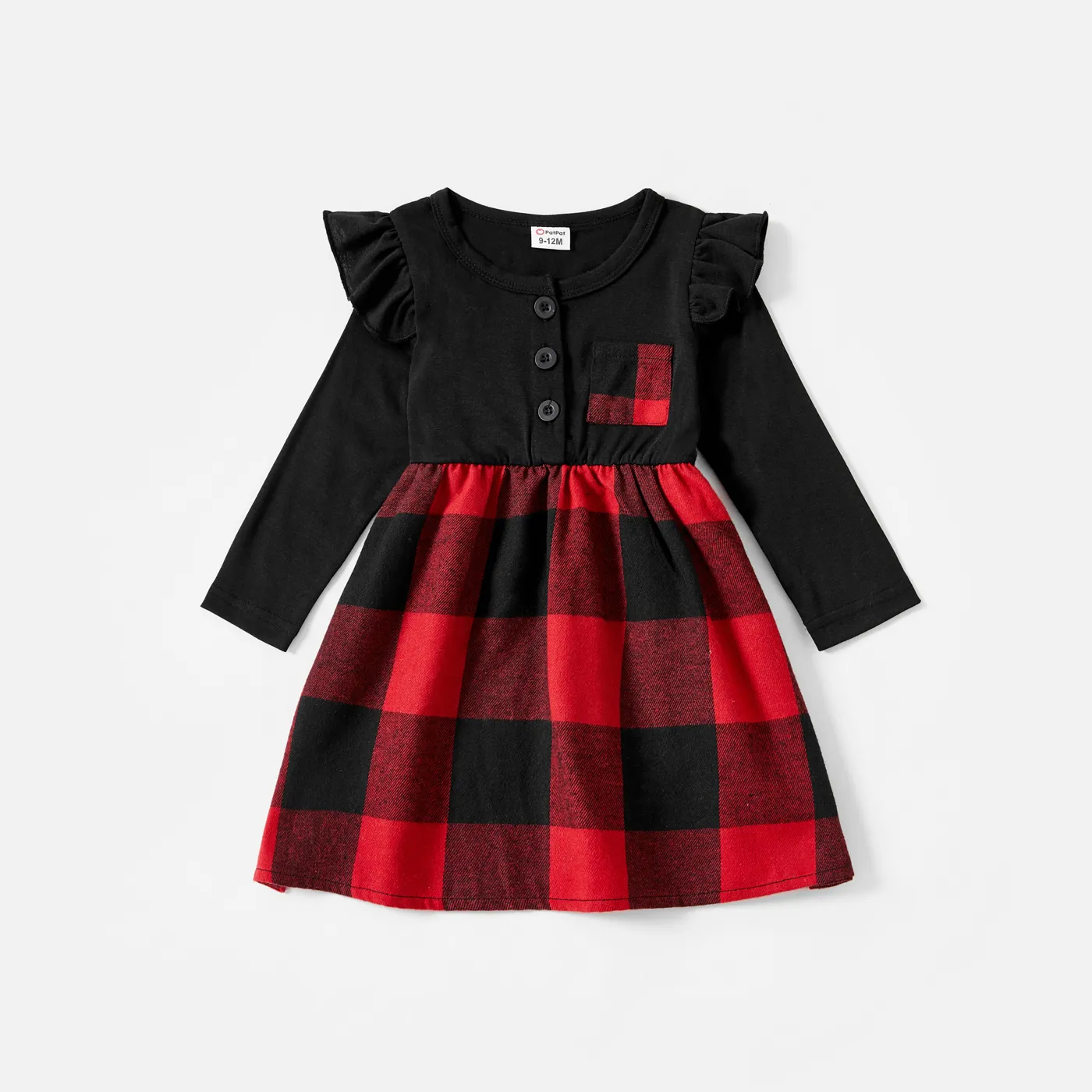 red and black plaid shirts for family