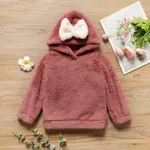 Criança Menina Hipertátil/3D Casual Sweatshirt Rosa